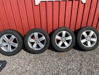 Vinterhjul Volkswagen originalfälgar 17”