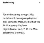  Nivåklossar 2 st