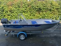 Linder Sportsman 445 Max, Yamaha F25 GETL och 80 km trailer