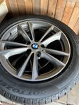 Vinterdäck BMW originalfälg Pirelli däck