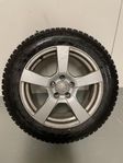 Dubbade vinterdäck på fälg till VW Tiguan 215/60 R17