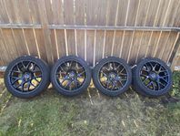 ROMAC 18" ALLOY WHEELS & NEW WINTER TYRES