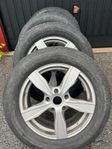 Porsche Friktionsdäck SUV 255/55R18" alptopp/snöflinga 5x130