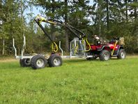 HONDA Foreman ES TRX450 FE & NY Timmervagn Forester PRO 1,5T