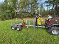 HONDA Foreman ES TRX450 FE & NY Timmervagn Forester PRO 1,5T