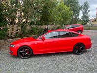 Audi A5 Sportback, S Line exklusive, helskinn, panorama