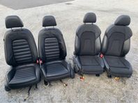 Vag Vw/Audi/Skoda/Seat skinn/tyg framstolar 