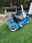 trehjulig moped 60talare