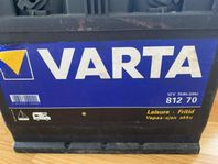 Båtbatteri Varta 12V, 75Ah - med batteribox 