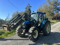 New Holland TS100 4WD med lastare 