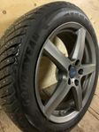 Dubbade vinterhjul 215/55 R18