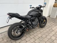 Yamaha MT-07 A2 35kW i nyskick och mycket påkostad