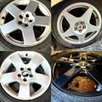 15” golf dubbdäck 17” Audi S3 TT vinterdäck 16” bbs rs