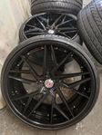 Mycket exklusiva smidda 22" splitt, 5x112 