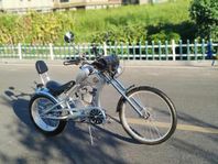 Chopper moped och cykel 2-in-one