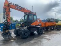 Doosan DX 165 W -5 , Uthyres