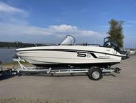 FINNMASTER S6, årsmodell 2022  med en Yamaha 150+Båttrailer