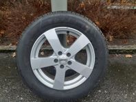 Kumho dubbfria vinterdäck Volvo v70 alu fälg 205-60-16