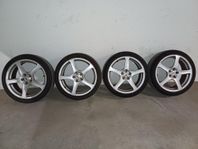 18" Aez fälgar med 215/40-18 VW 5/100