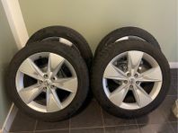 Volvo 18 tum 5 spoke silver + Pirelli ms 