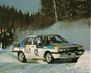 Rallybil, Audi 80 Quattro, Grupp A/N