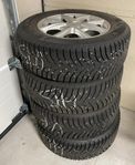 Vinterdäck 215/65 R16 med fälgar till Citroen C4