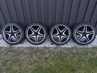 Mercedes AMG originalfälgar 18"