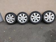 4 st kompletta hjul 195/55 R 16 87T till Mercedes A160