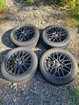 17" Vinterdäck 4 bults Peugeuot e-2008