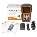 TPMS verktyg Foxwell T2000 Wifi inkl 4st Snap-in sensorer