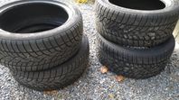 Vinterdäck odubbat Dunlop 235/45R18 och 265/45R18 alp symbol