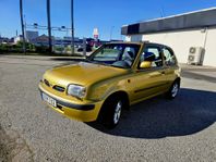 Nissan Micra 3-D 1.3 lågmil Kanon Skick