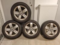 Dubbfria vinterdäck 16" VW 