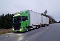 Scania R520 V8 Skåpekipage Nybesiktad 