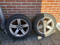 Audi vinterdäck - 2 st Pirelli 225/50, 2 st Nexen 225/50