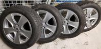 16" dubbfria vinterdäck 205/55R16 på fälg