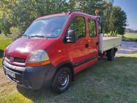 Renault master Chassi Dubbelhytt 3.5 T 2.5 dCi Euro 3 m kran