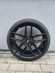 Japan racing gloss black 19x8,5, R19 Hankook