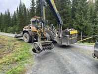 Busk vägslåtter WTP Maskin har aggregatet 