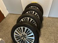 Opel Grandland X-alufälg-vinterdäck 225/55R18-begagnad