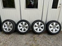 4 st. kompletta vinterhjul till Audi A6 (225/55R17)