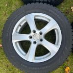 Kompletta vinterhjul med dubb 215/65R17 VW Tiguan