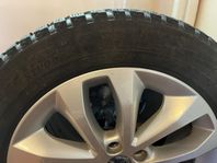 Dubbdäck 17” på Aluminium fälg Ford Kuga