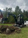 Minigrävare Uthyres Kubota 2,8 Ton 