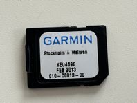 Garmin sjökort Stockholm & Mälaren på micro-sd med adapter