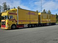 Scania  r500  och vagn 