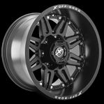 20" Fälgar och Däck till Ford F-150 – XF Off-Road Mattblack 