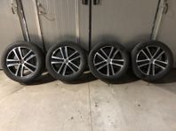 VW Caddy dubbfria 17” hjul