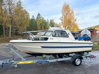 Finnspeed 555 HT, Mariner 75 hk -04 Värmare Hydraulstyrning 