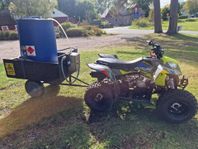 Polaris outlaw atv fyrhjuling 110 cc vagn bevattning pump